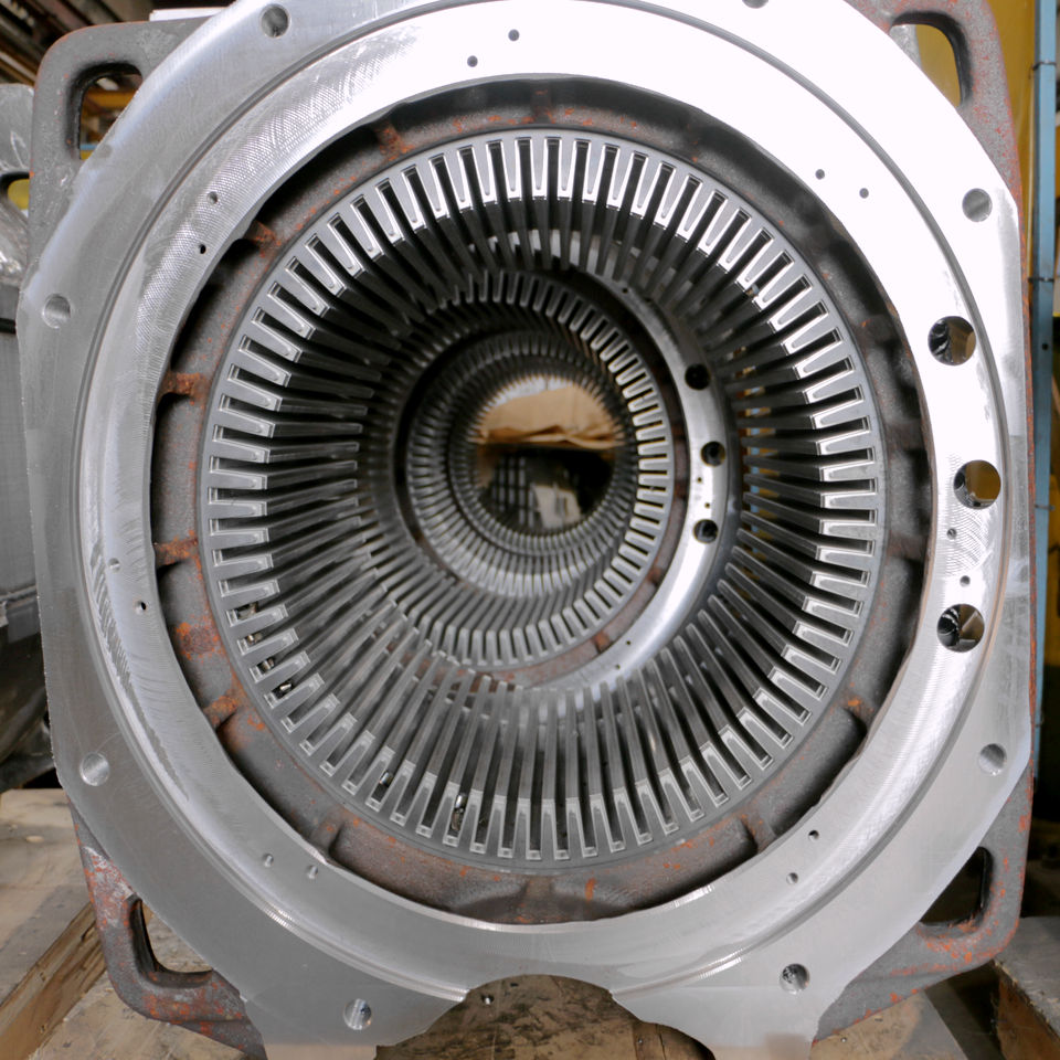 AC- Frames for the locomotive industry being prepped for shipping in the final inspection area at the Piper Lane location. This photo demonstrates ADJ Industries' Fabrication and Assembly capabilities.